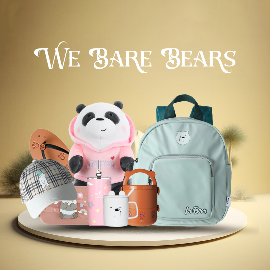 MINISO We Bare Bear 2.0 Messenger Bag Travel Fashion Soft Designed