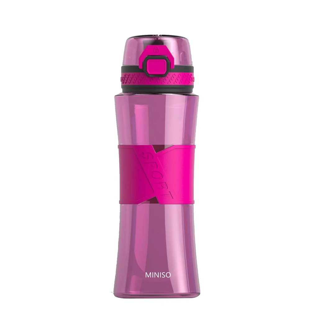 TRITAN Sports Water Bottle with Flip Cap (510mL)(Rose Red)