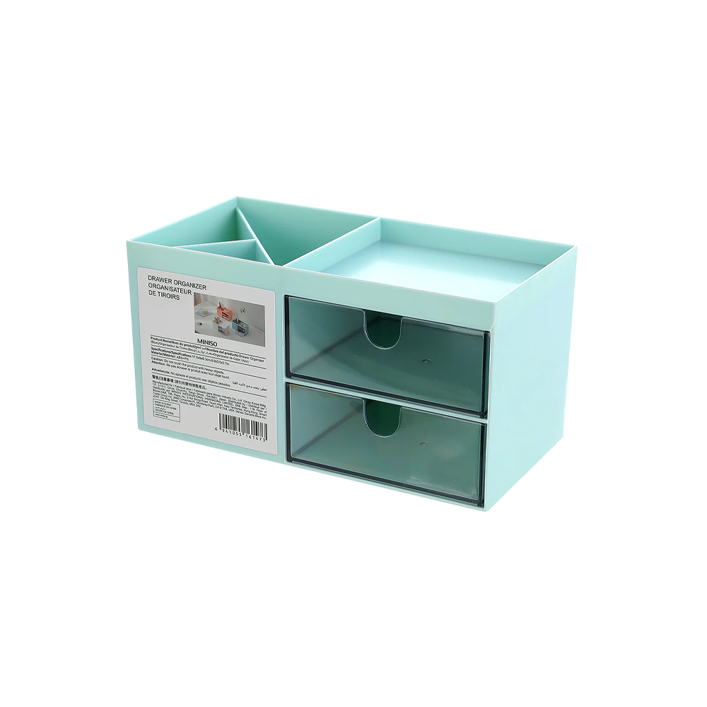 Drawer Organizer (Blue) Miniso Pakistan