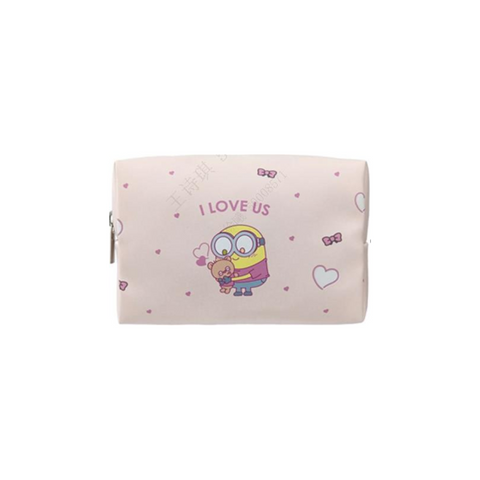 Minions Collection Cosmetic Bag(Pink)