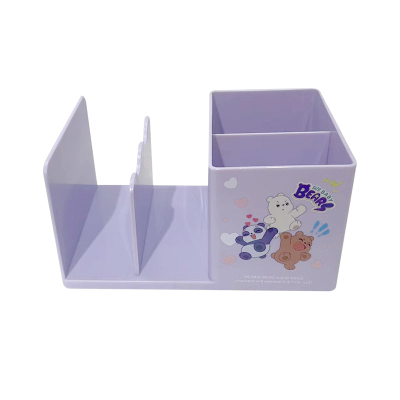 WE BABY BEARS Collection Organizer with Pen Holder and Bookshelf Miniso Pakistan