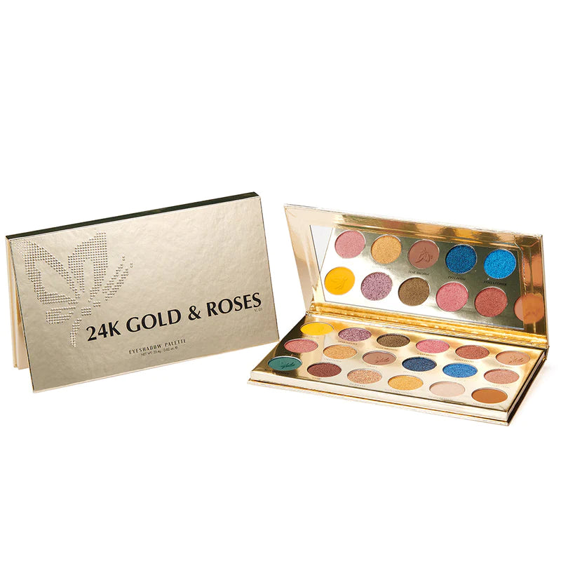 24K GOLD & ROSES EYESHADOW PALETTE (BBA)