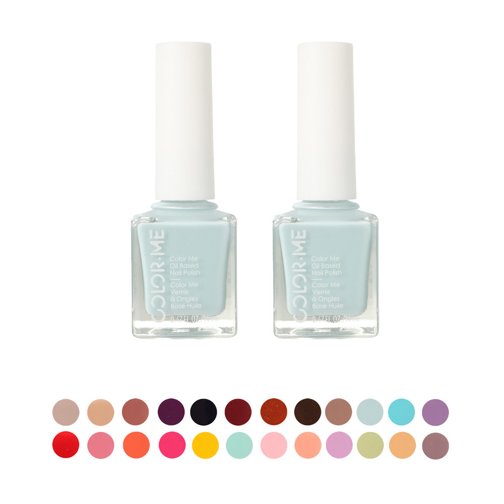 Pack Of 2 | Color Me Oil Based Nail Polish(Baby Blue)