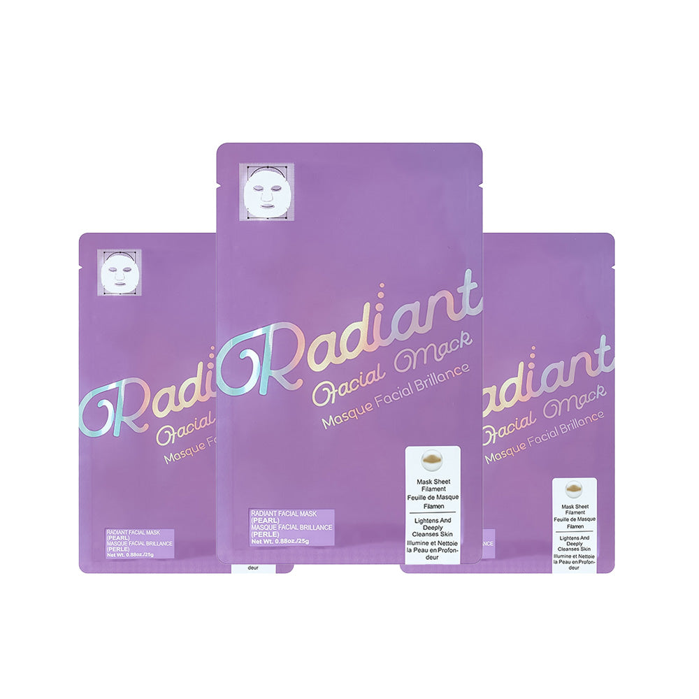 Pack Of 3 | Radiant Facial Mask(Pearl)