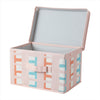 Fabric Storage Box with Cover S(Pink)