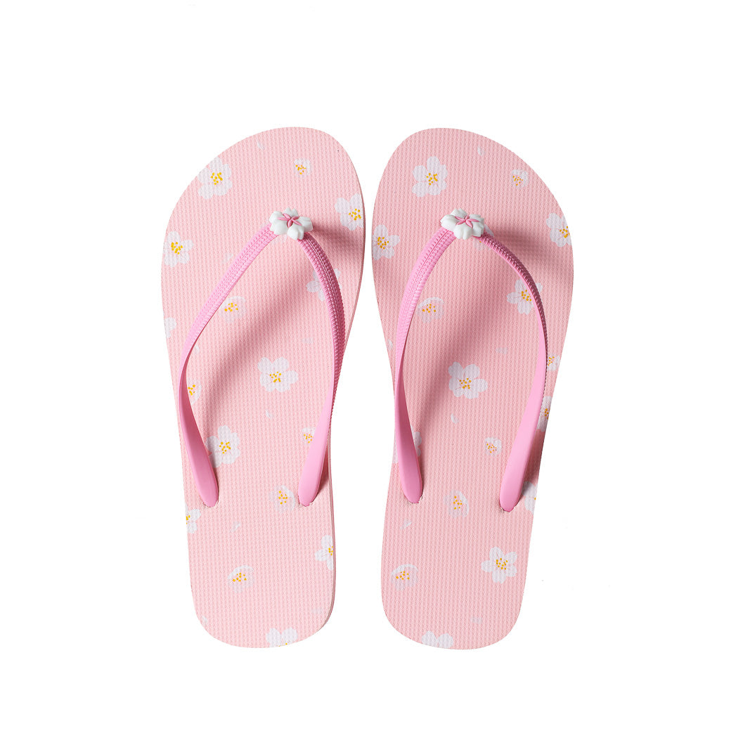(39-40) Sakura Blossom Series Women's Flip-Flops