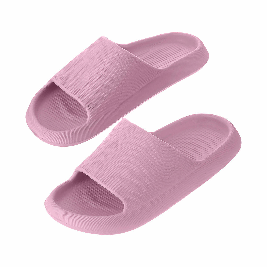 (Purple,3738) Lightweight Bathroom Slippers Miniso Pakistan