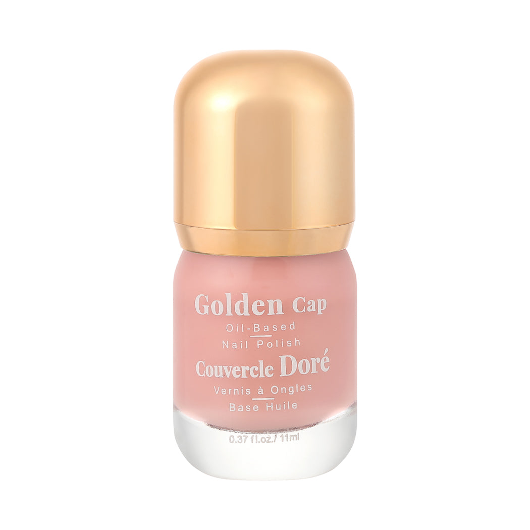 Pack Of 2 | Golden Cap Oil-based Nail Polish(10 Sakura Pink)