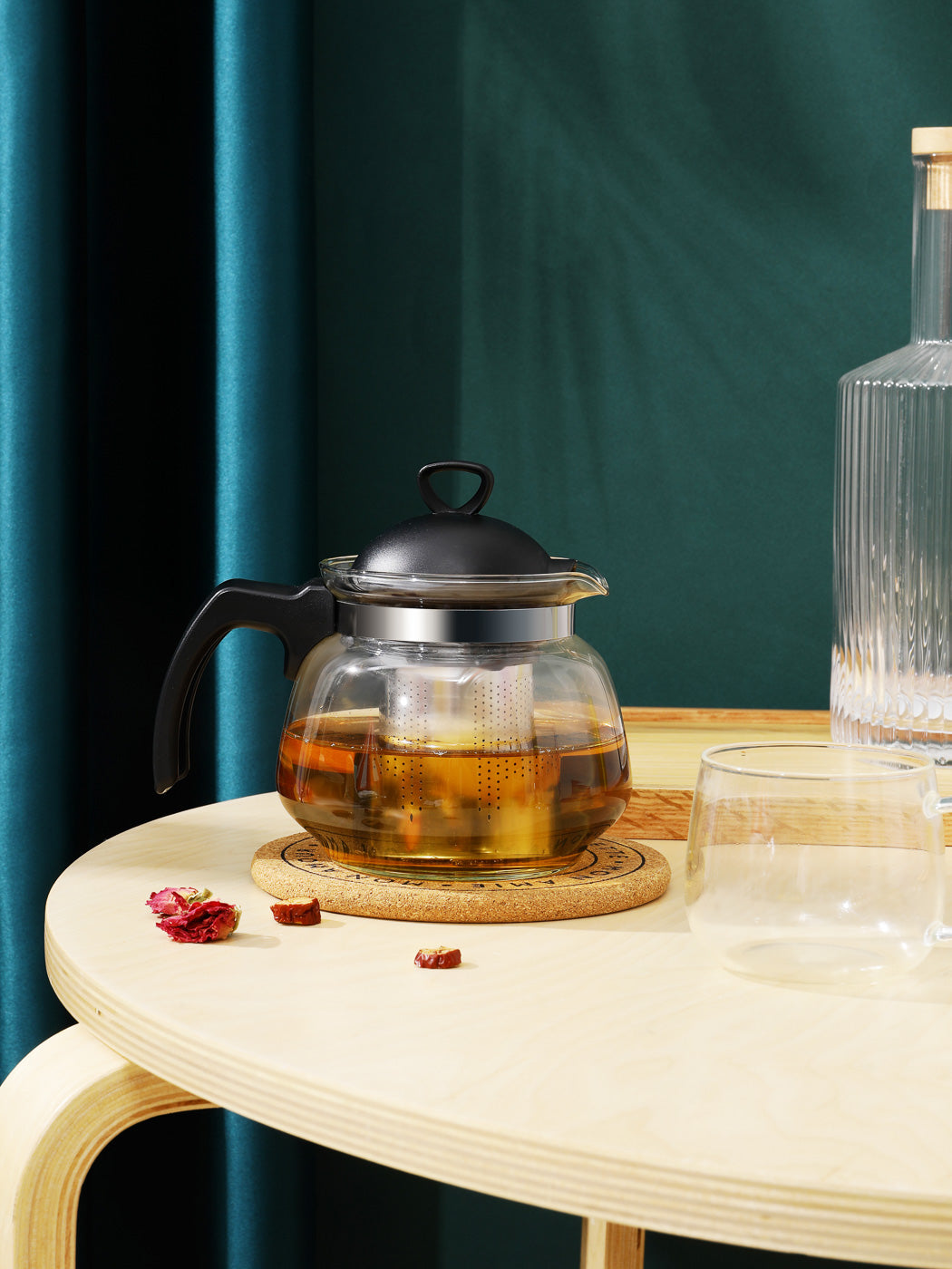 Soda Lime Glass Teapot 700mL