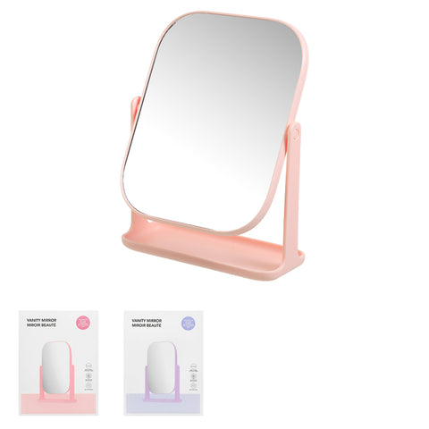 Square single-sided Vanity Mirror
