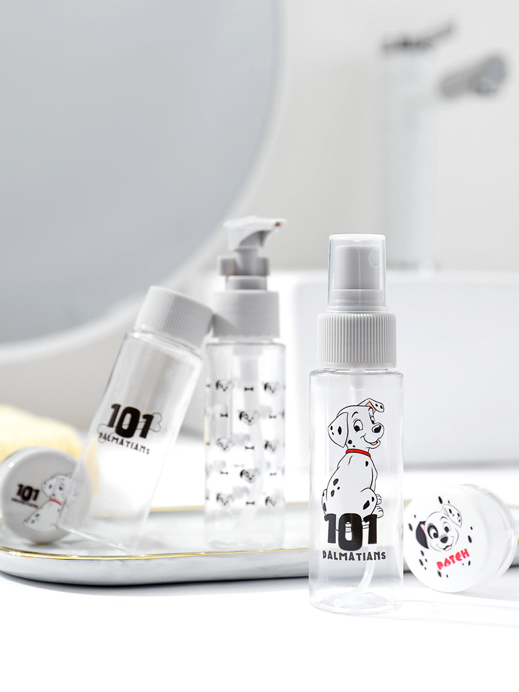Disney Animals Collection Travel Bottle Set 6 pcs-101 Dalmatians