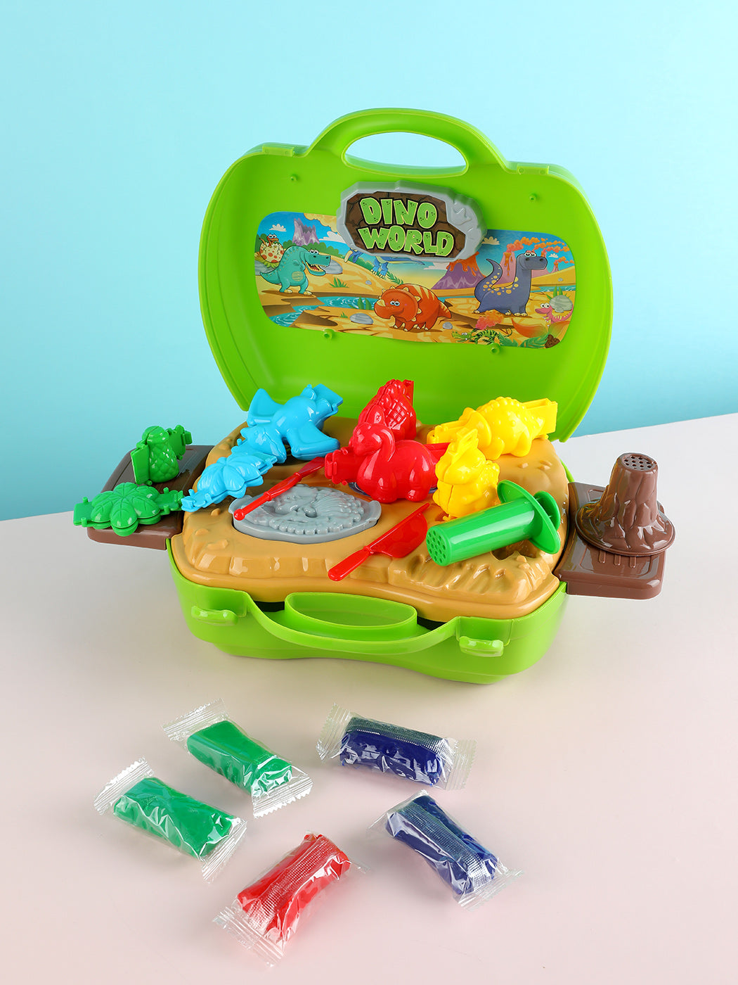 Role Play Toolbox Toy - Dinosaurs World Set