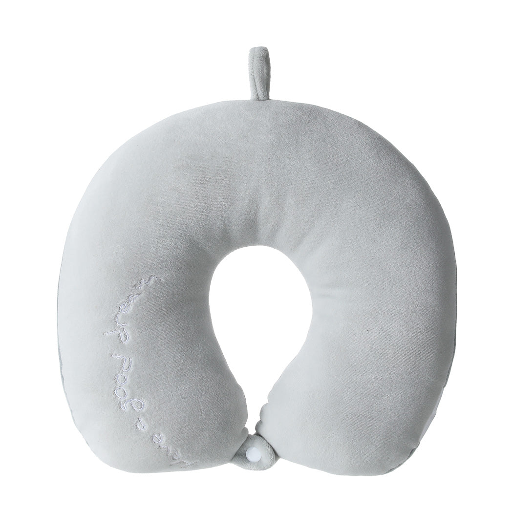 Classic Dual Color Neck Pillow (Gray) Miniso Pakistan