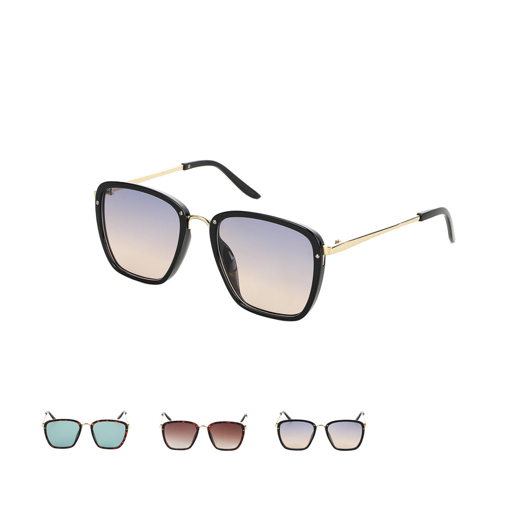 Square Metal Sunglasses