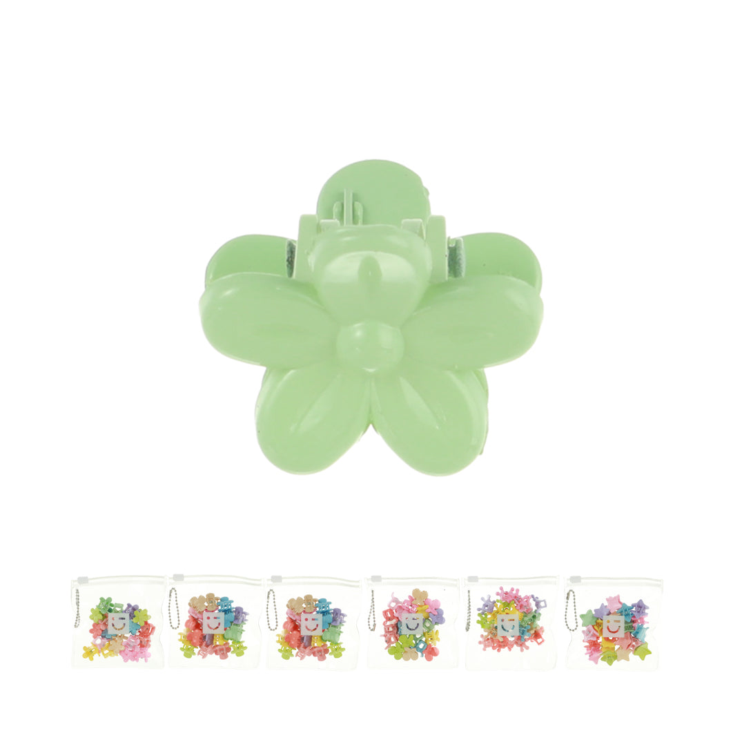 Cute Mini Hair Claw Clips (Assorted, 20 pcs) Miniso Pakistan