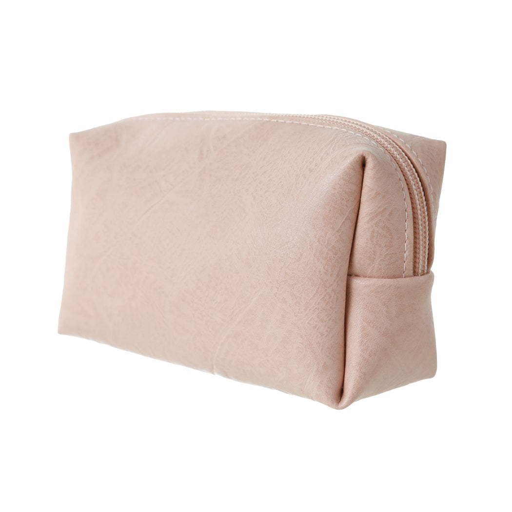 Embossed Pattern Rectangular Cosmetic Bag(Pink) Miniso Pakistan