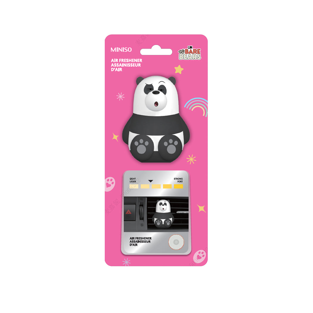 We Bare Bears Collection Car Air Freshener (Ocean)(Panda) Miniso Pakistan