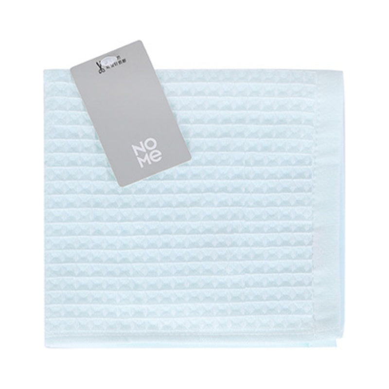 Pack Of 2 | Combed Ultra-Soft Waffle Square Towel (Light Blue)