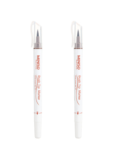 Pack Of 3 | Water Based Brush Tip Marker (Chocolate)