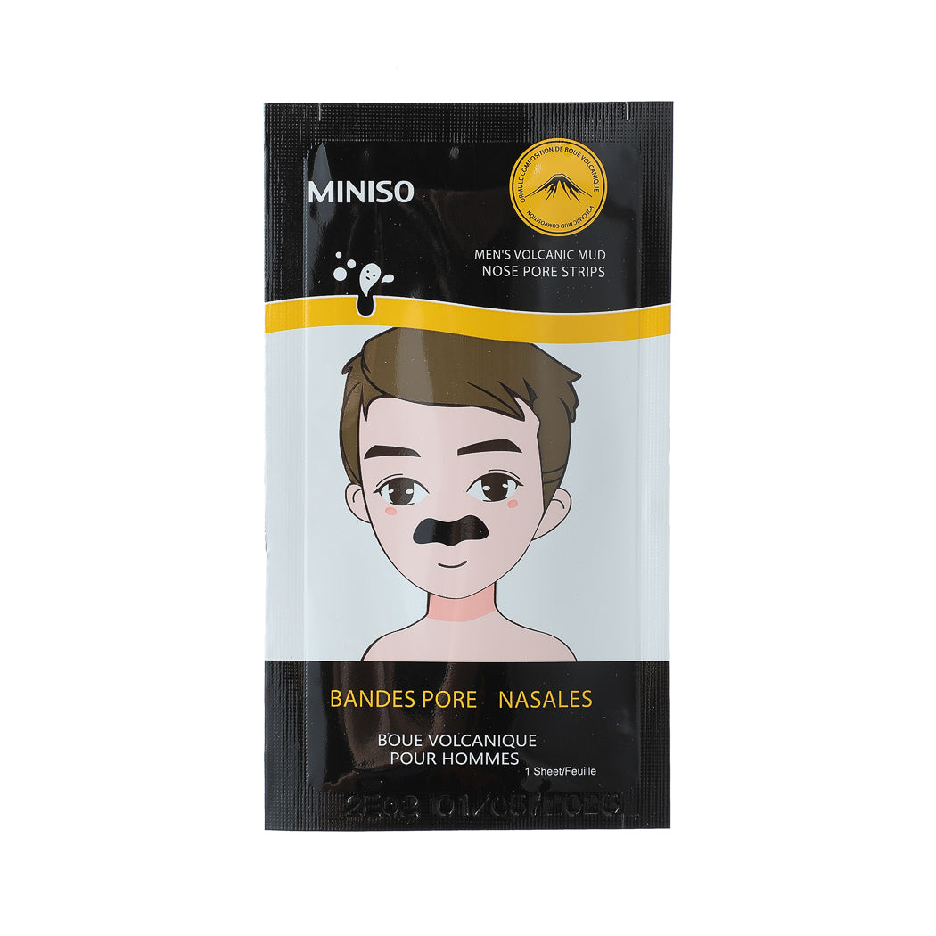 Men's Volcanic Mud Nose Pore Strips (10 pcs) Miniso Pakistan