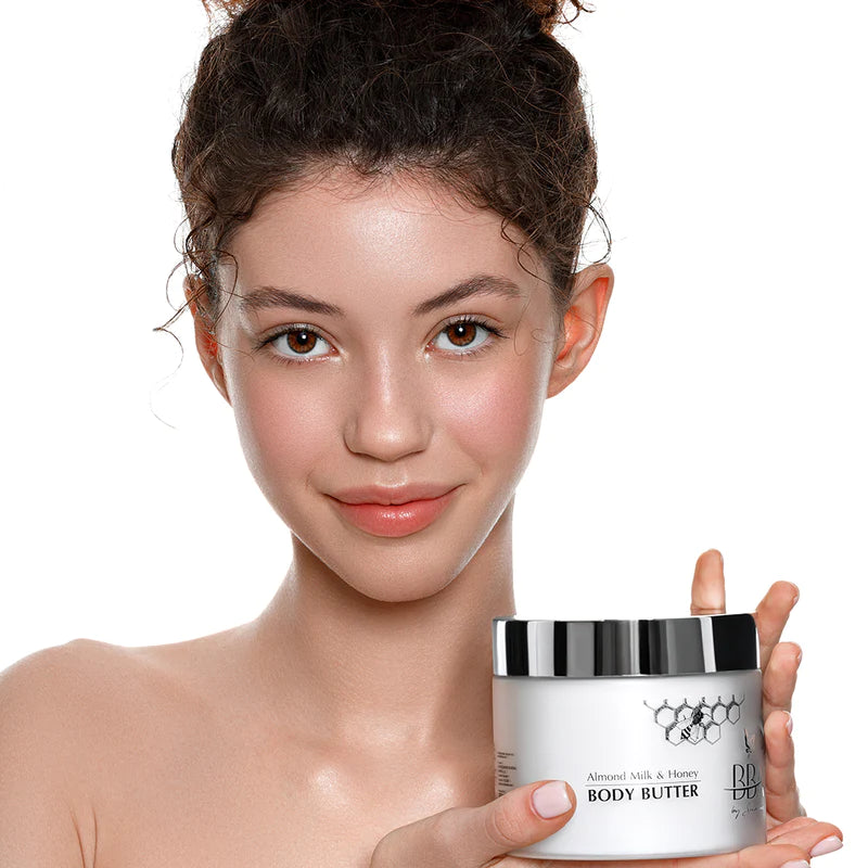 BBA AMOND MILK & HONEY BODY BUTTER(ALMOND)