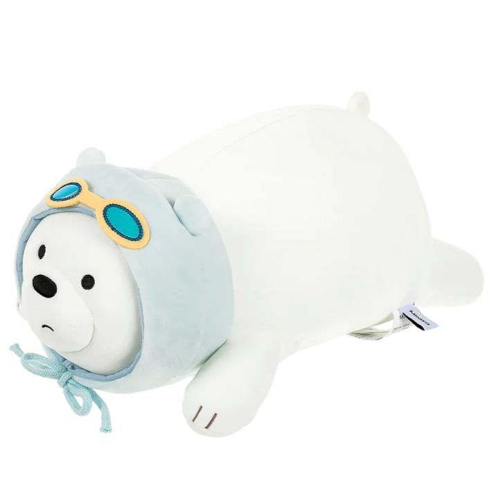 We Bare Bears Lying Plush Toy Ice Bear Miniso Pakistan