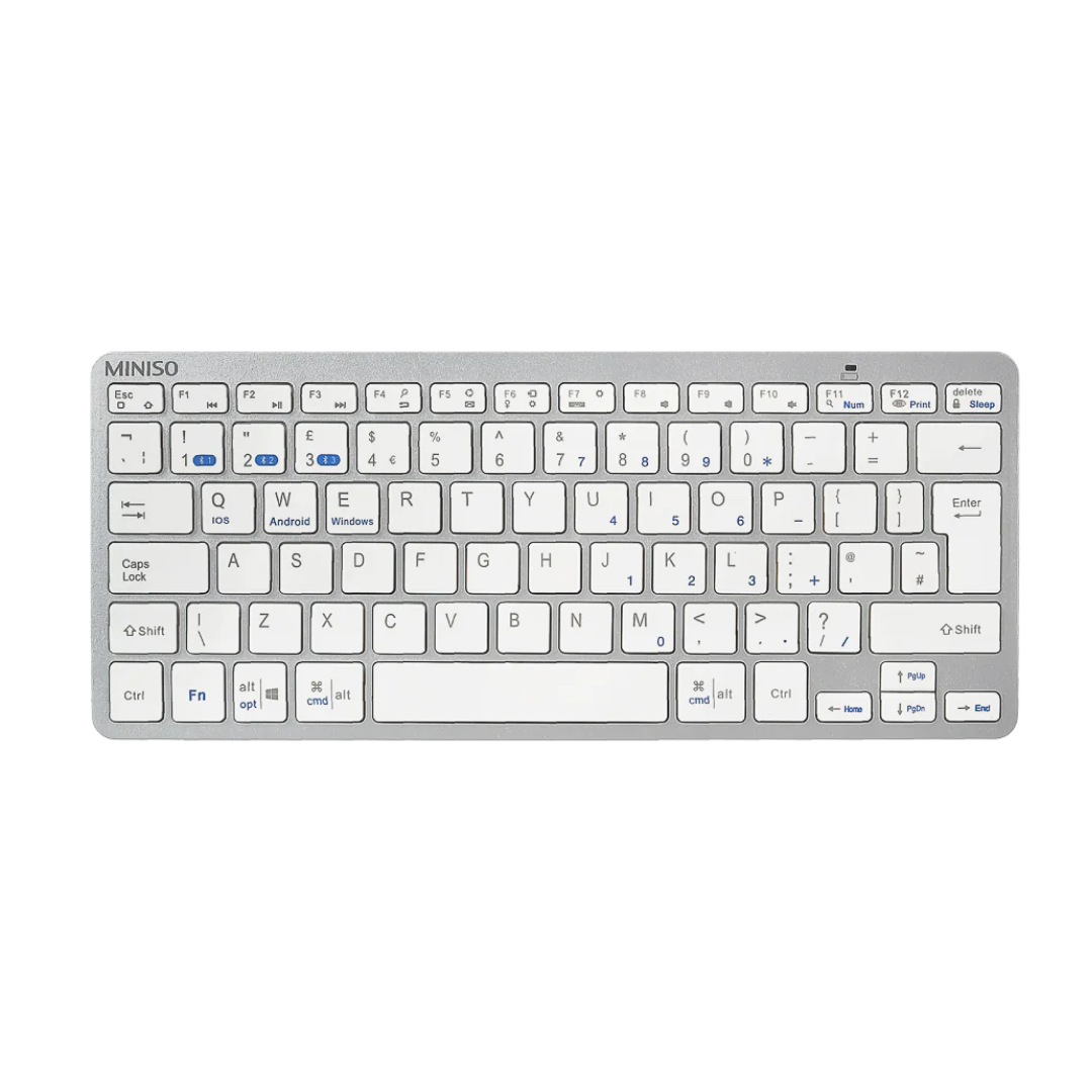Ultra-Thin Wireless Keyboard (Silver)