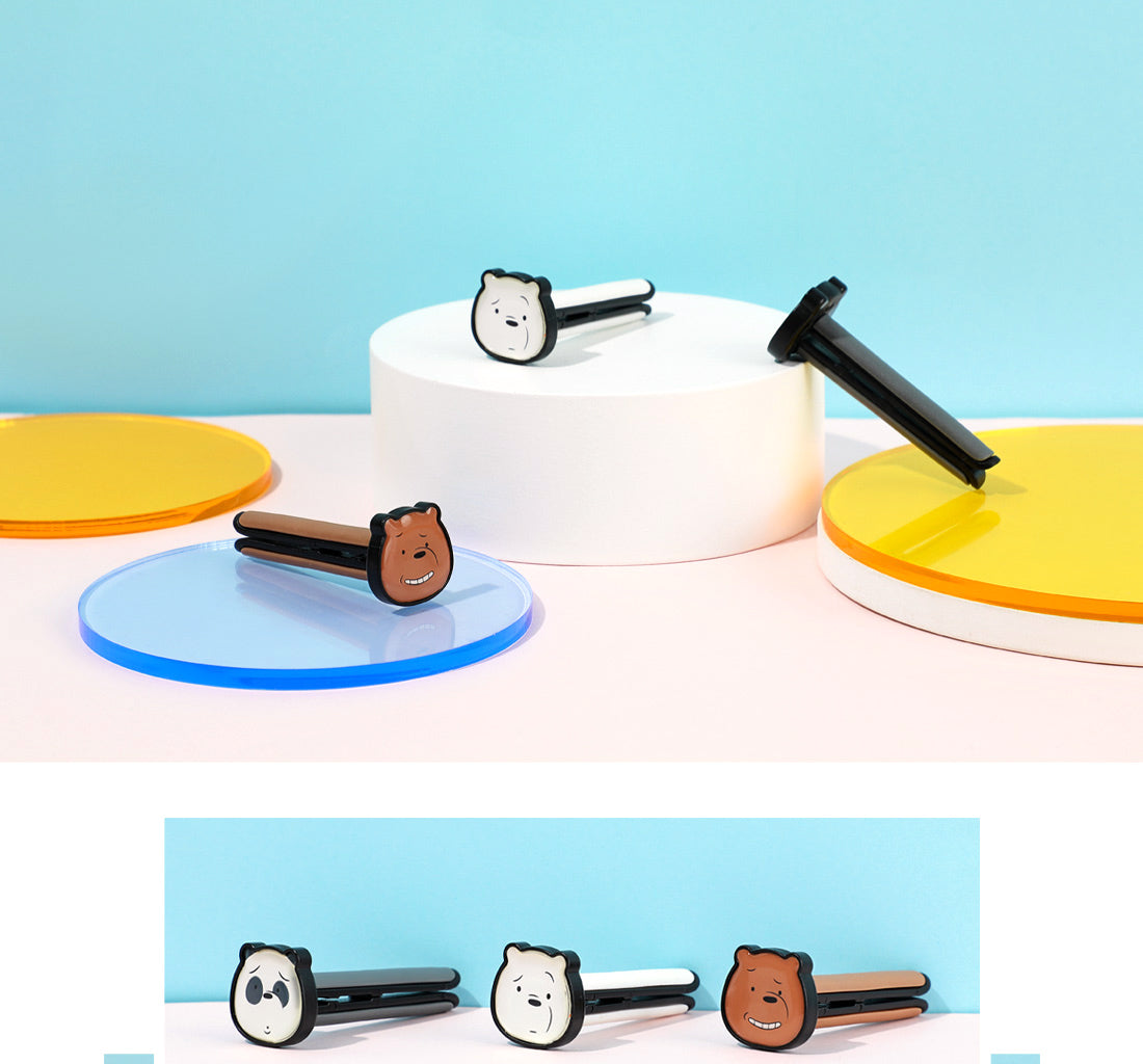 We Bare Bears Car Air Freshener (Lemon)