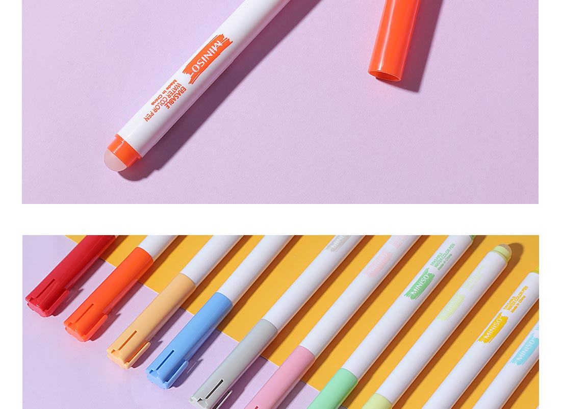 Pack Of 3 | Erasable Felt Tip Pen (Reddish Orange)