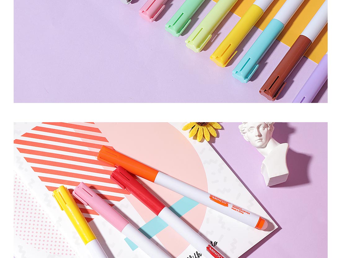 Pack Of 3 | Erasable Felt Tip Pen (Reddish Orange)