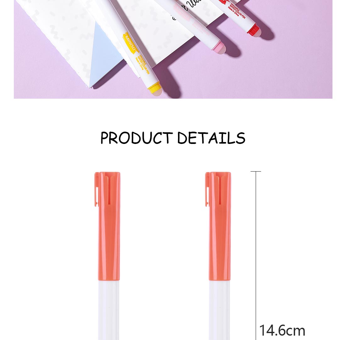 Pack Of 3 | Erasable Felt Tip Pen (Reddish Orange)