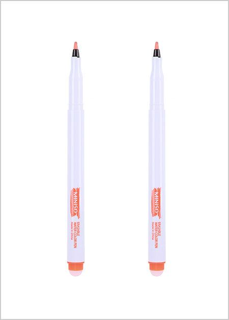 Pack Of 3 | Erasable Felt Tip Pen (Reddish Orange)