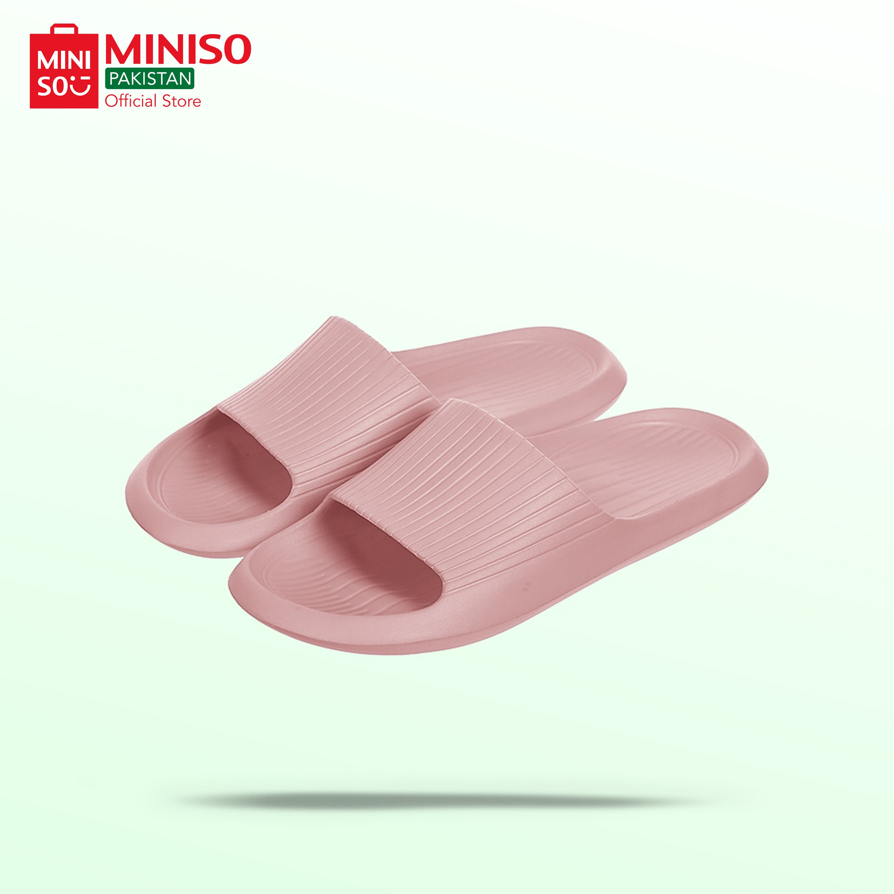 (39-40) Women's Striped Soft Sole Bathroom Slipper