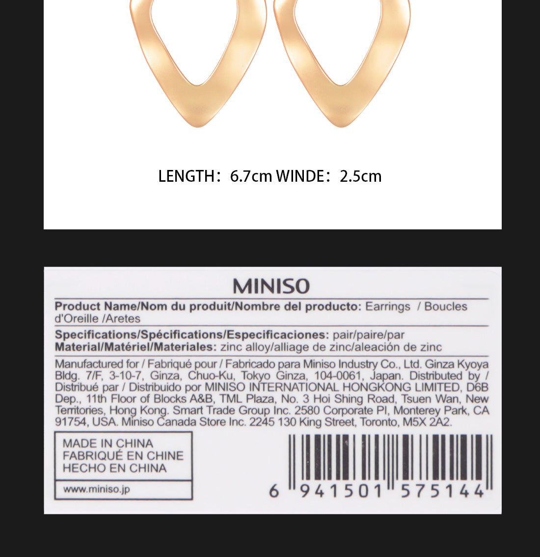 Earrings