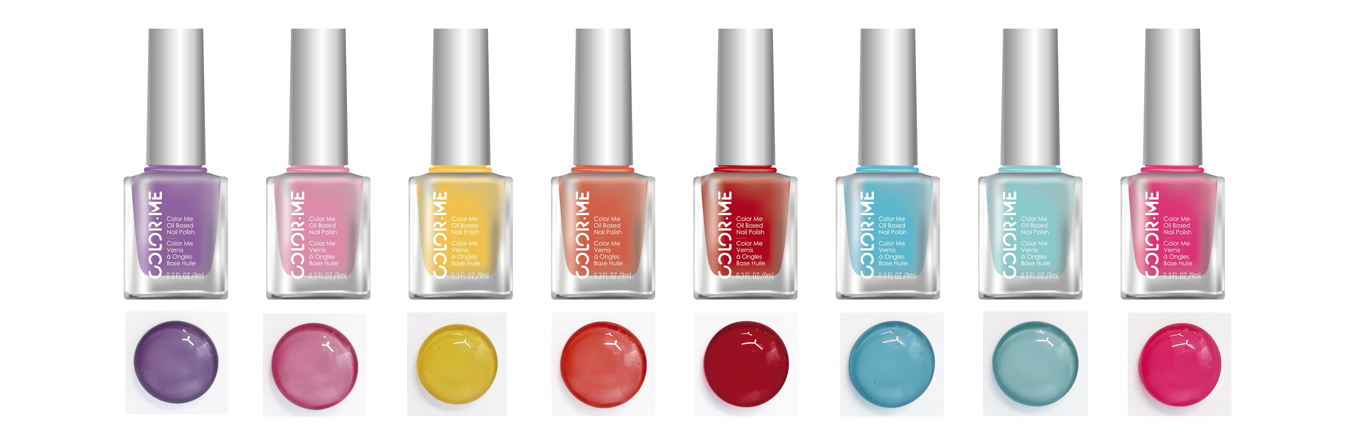 Pack Of 2 | Color Me Oil Based Nail Polish(Spicy)