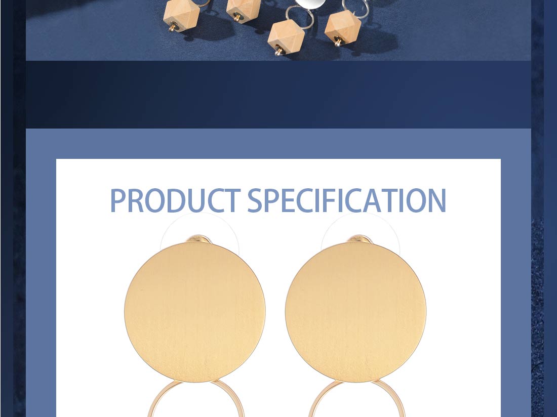Earrings (Golden)
