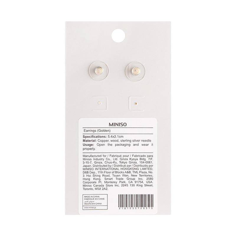 Earrings (Golden)