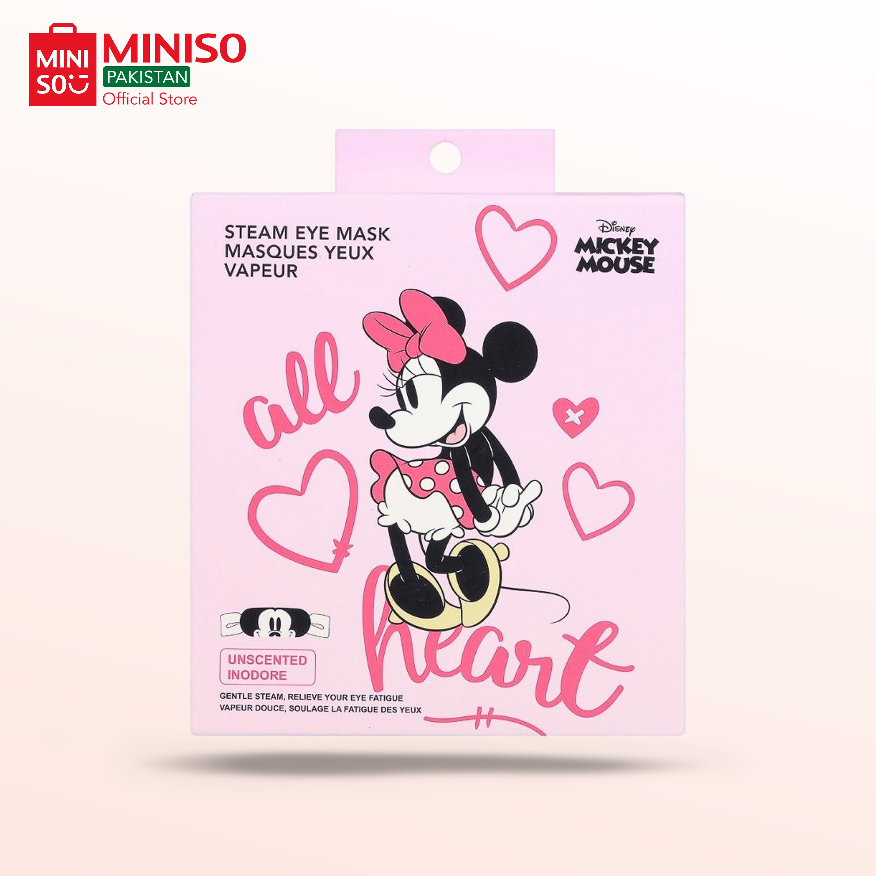Mickey Mouse Collection Steam Eye Mask (5PCS) (Unscented)