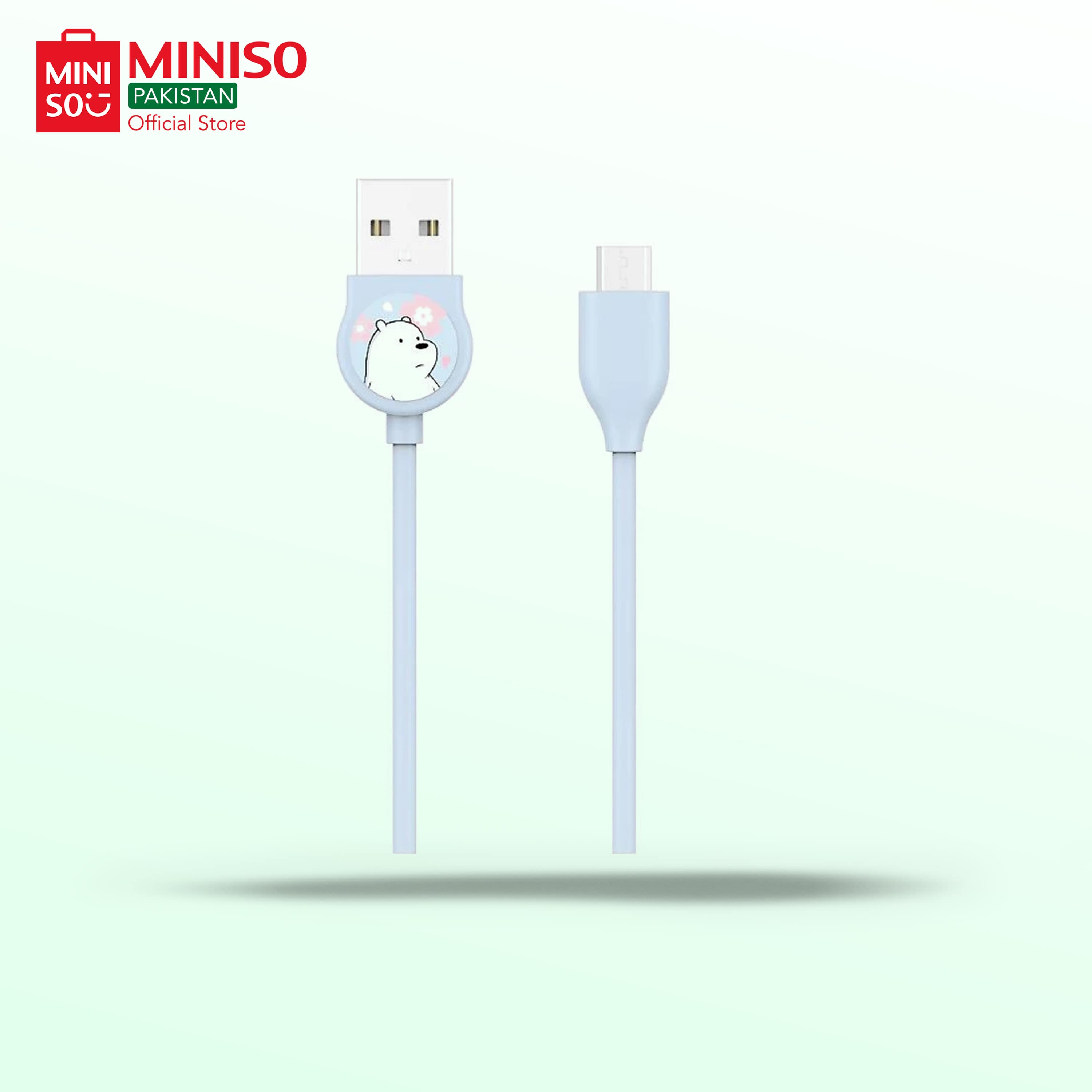 We Bare Bears - Micro USB Data Cable - Ice Bear