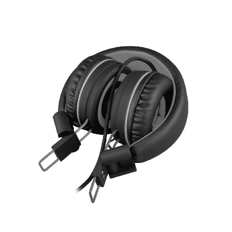 Foldable Head Phone (Grey+Black)