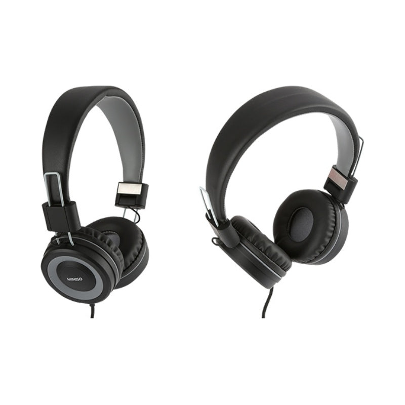 Foldable Head Phone (Grey+Black)
