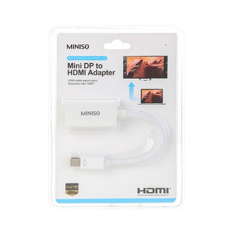 Mini DP to HDMI Adapter ( White )