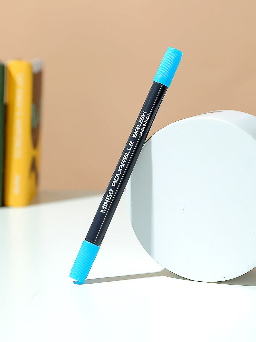 Pack Of 3 | Water Soluble Double Headed Colored Pen (Blue)
