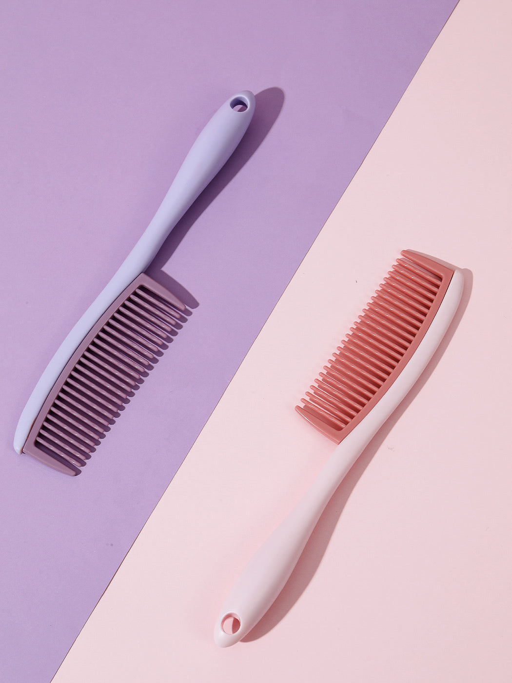 Cream Series Wide Tooth Comb (for Dense Hair, 2 Colors)