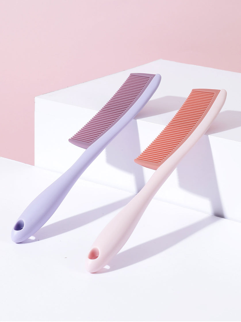 Cream Series Fine Tooth Comb (for Normal Density Hair, 2 Colors)