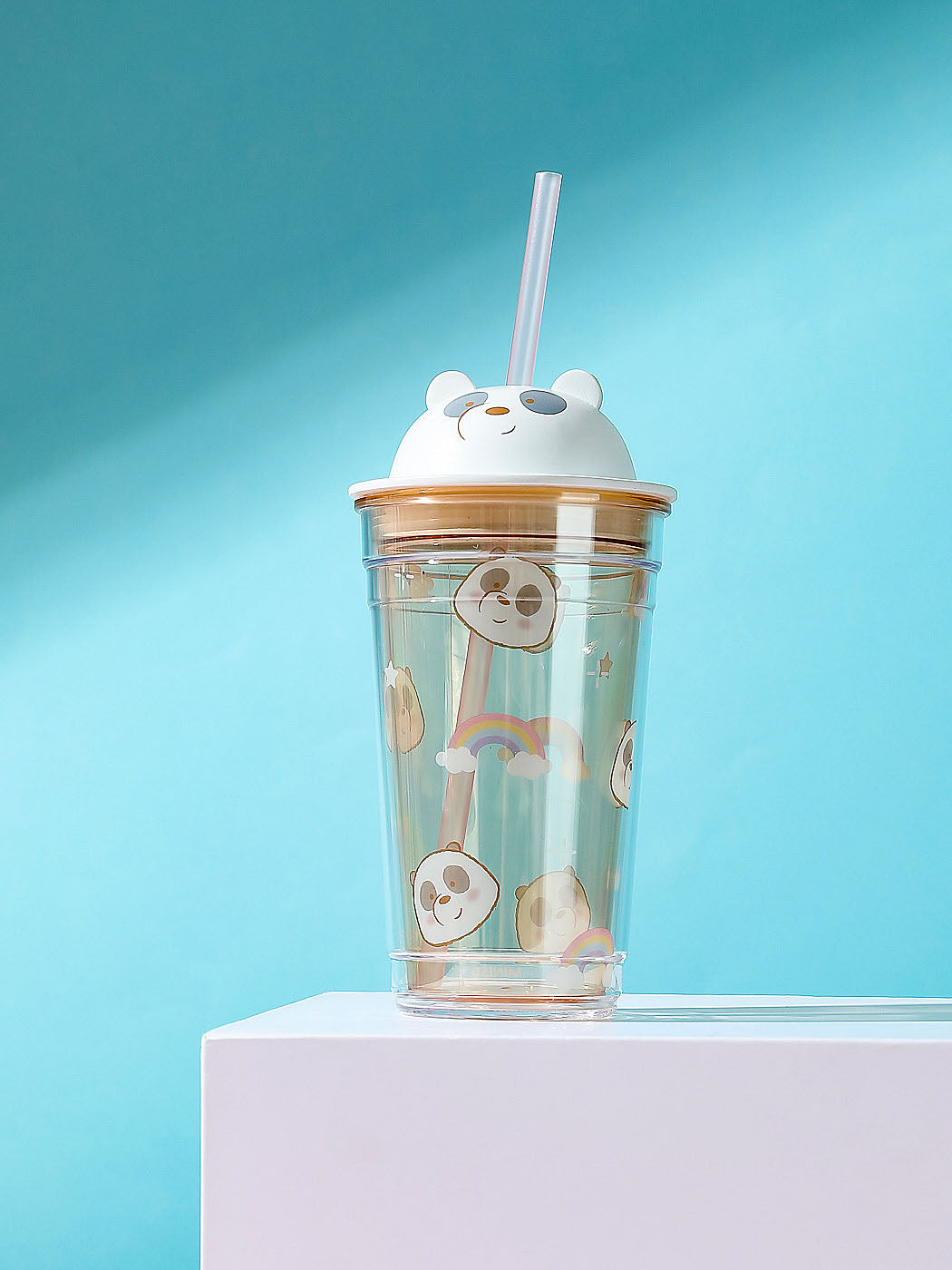 We Bare Bears Collection 4.0 Tumbler with Straw 440mL (Panda)