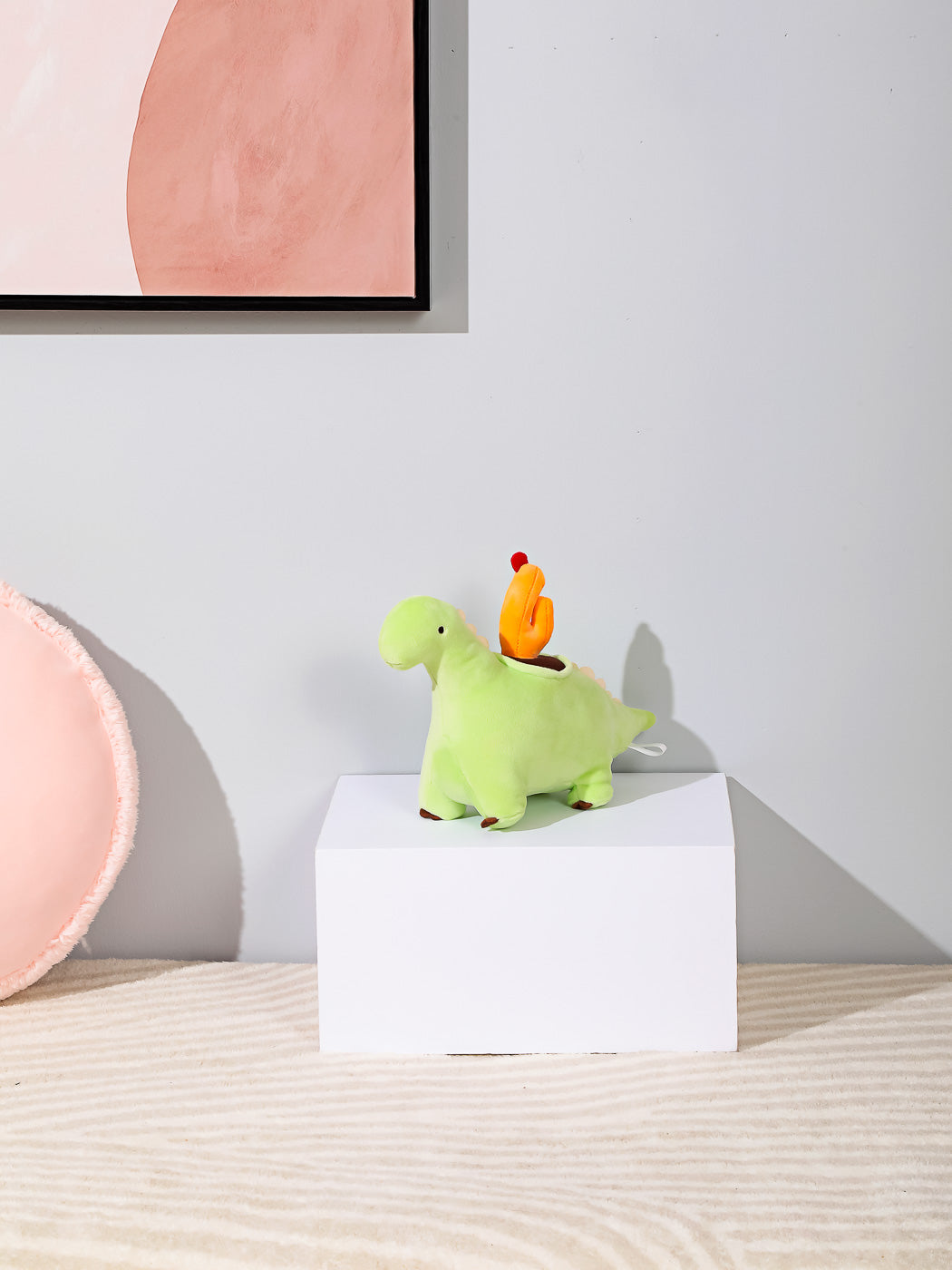 Dinosaur Pot Plush Toy