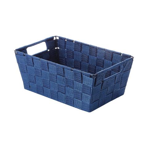Woven Storage Basket (S) (Blue)