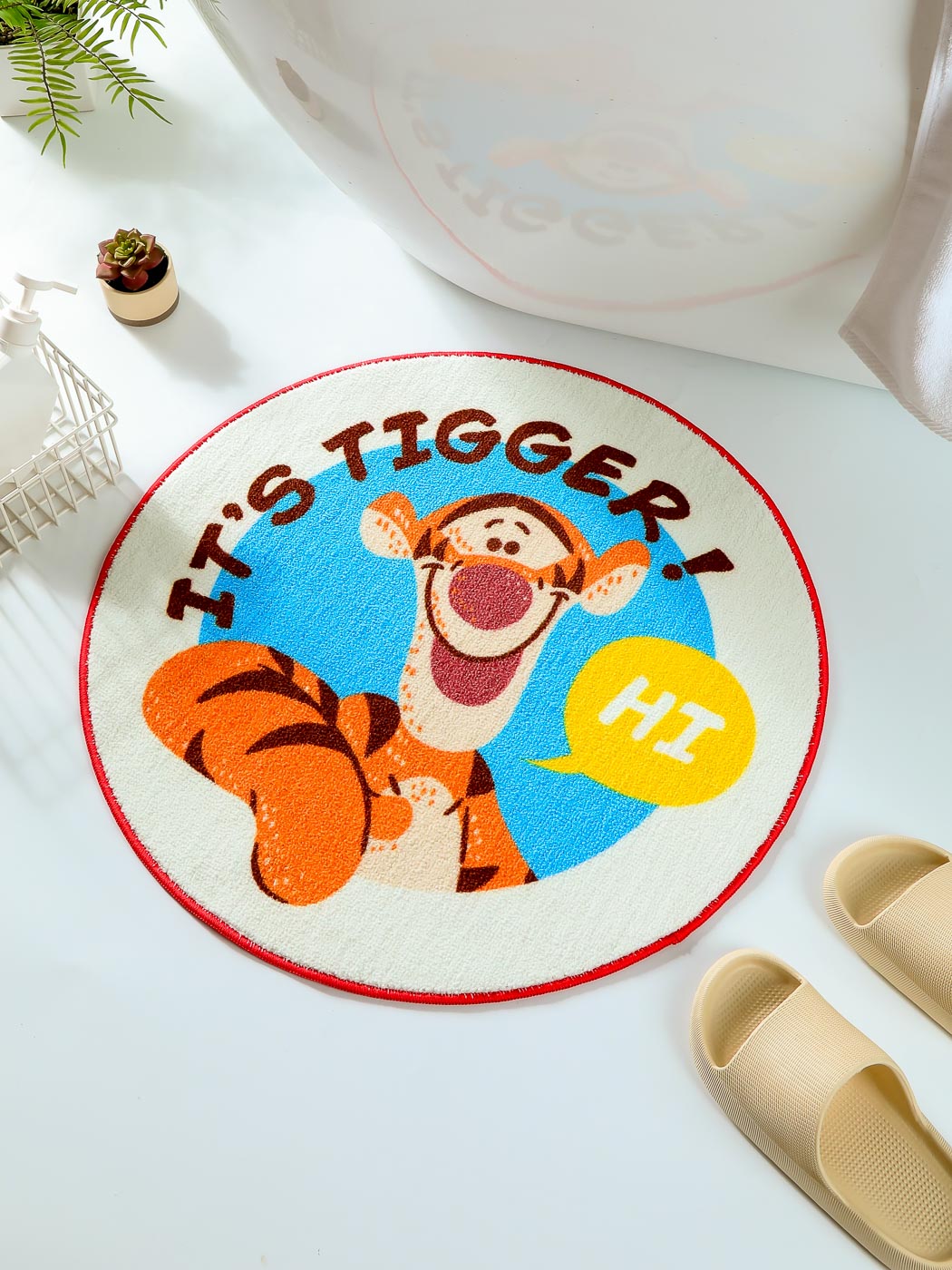 Tigger Collection Round Floor Mat
