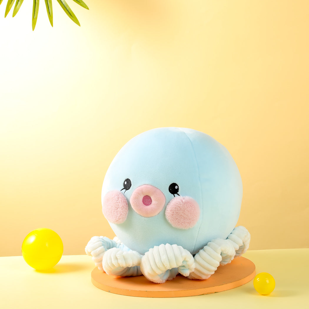 Ocean Series 3.0 9in. Light Blue Octopus Plush Toy